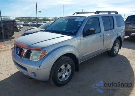 2007 Nissan Pathfinder Le from USA, damaged, VIN 5N1AR18U97C623323